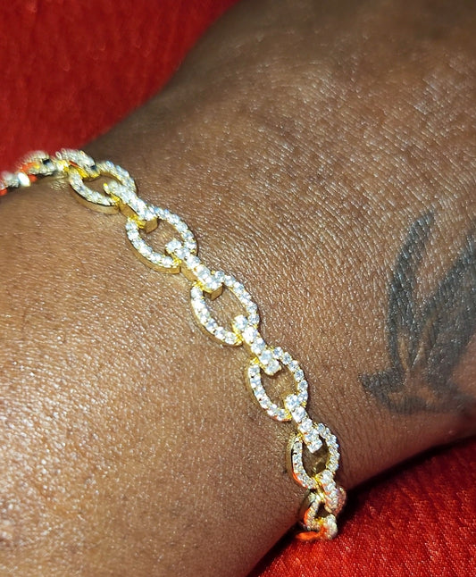 Goldie links bracelet
