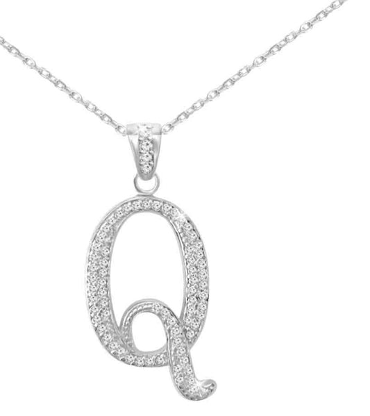 Blinged out initial chain (large)Q