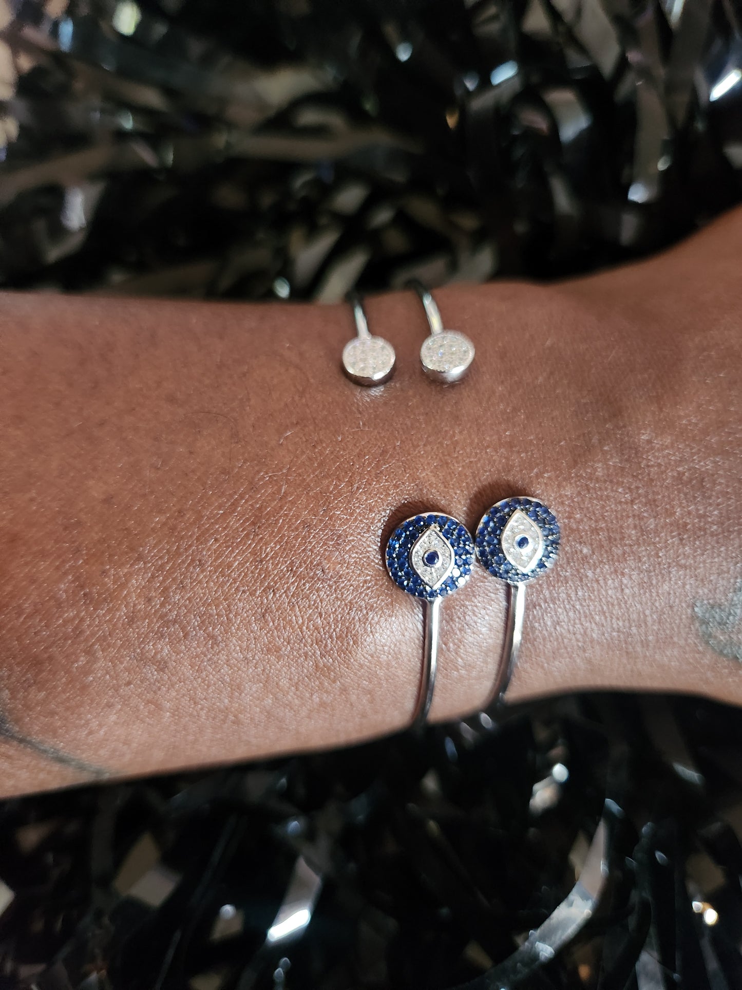 Evil eye bangle set