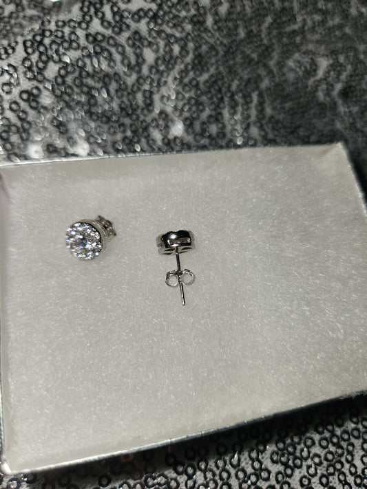 Circle bling studs